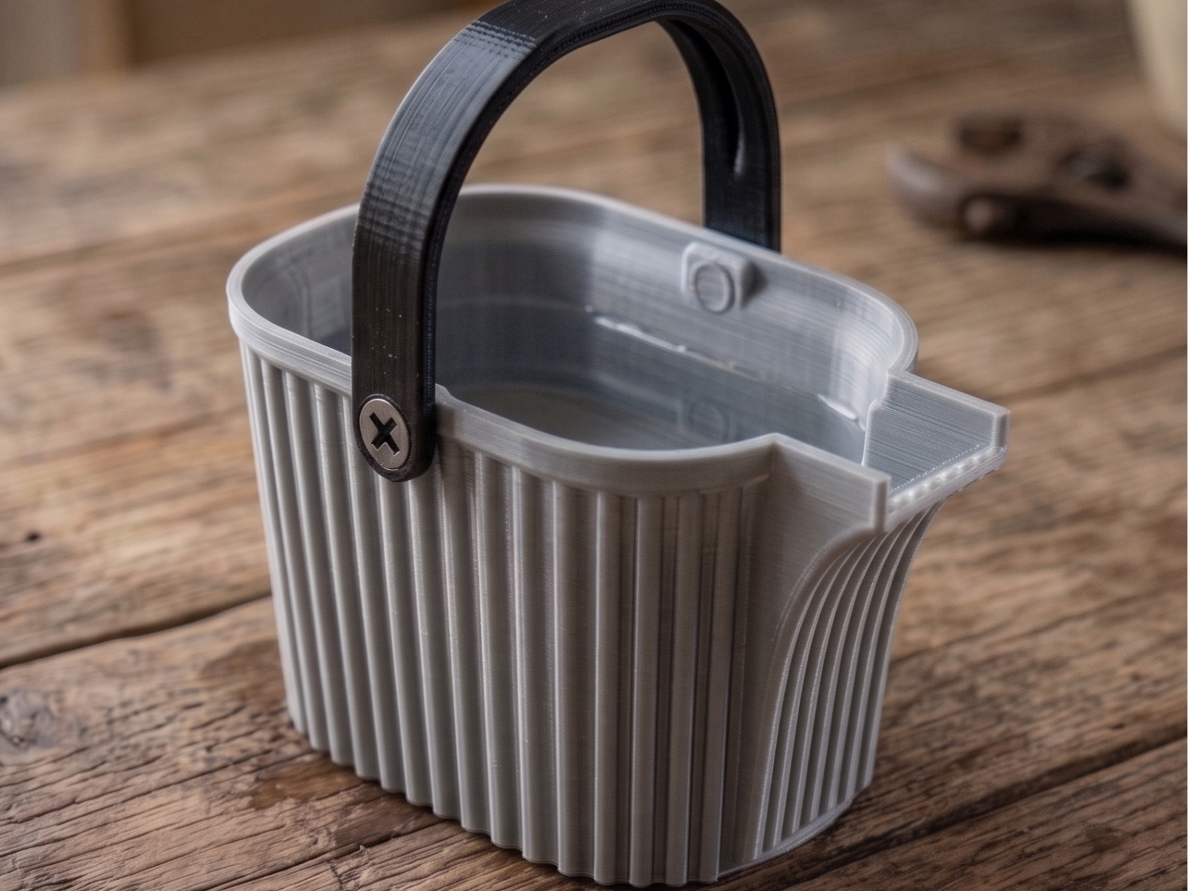 Nagare Bucket Nagare (流れ) means "flow" in Japanese