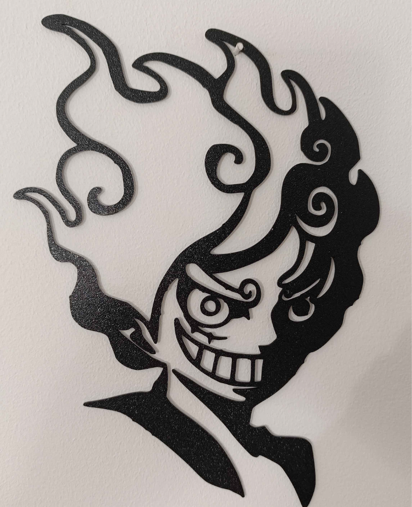 wallart decor luffy gear5