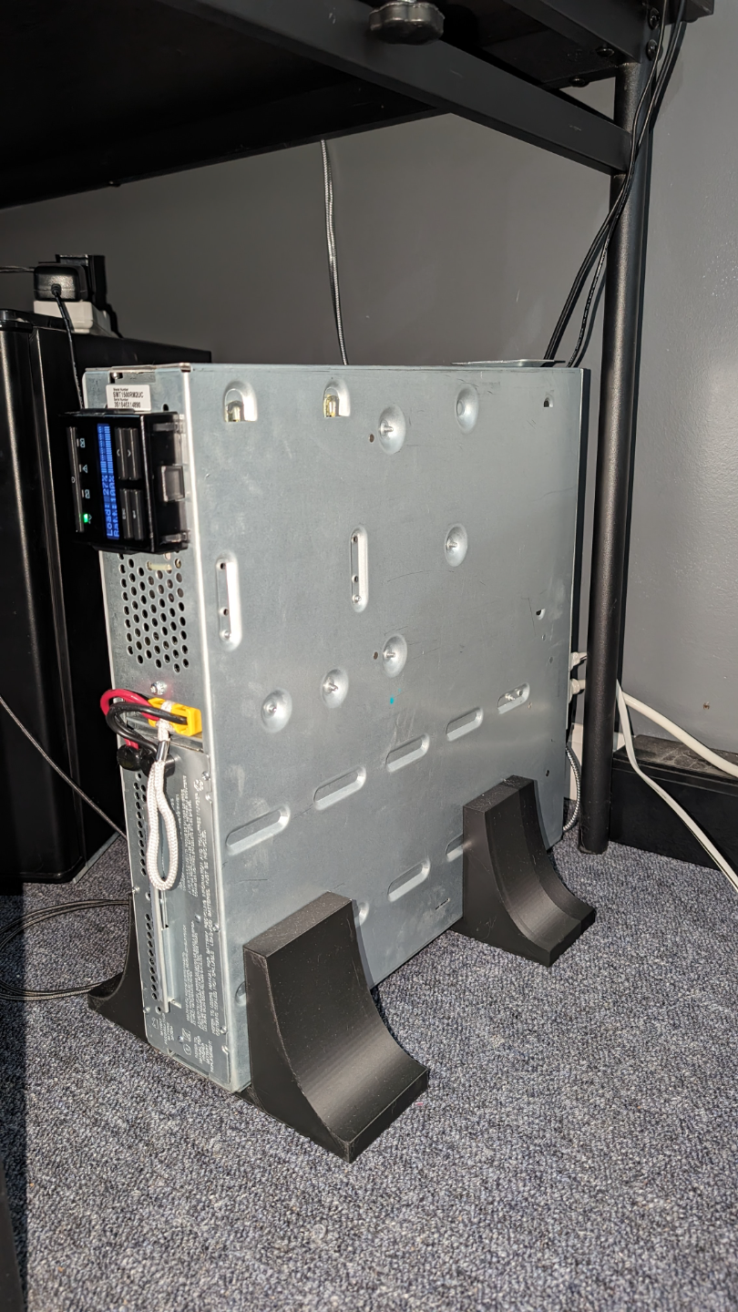 2U APC UPS Vertical Stand