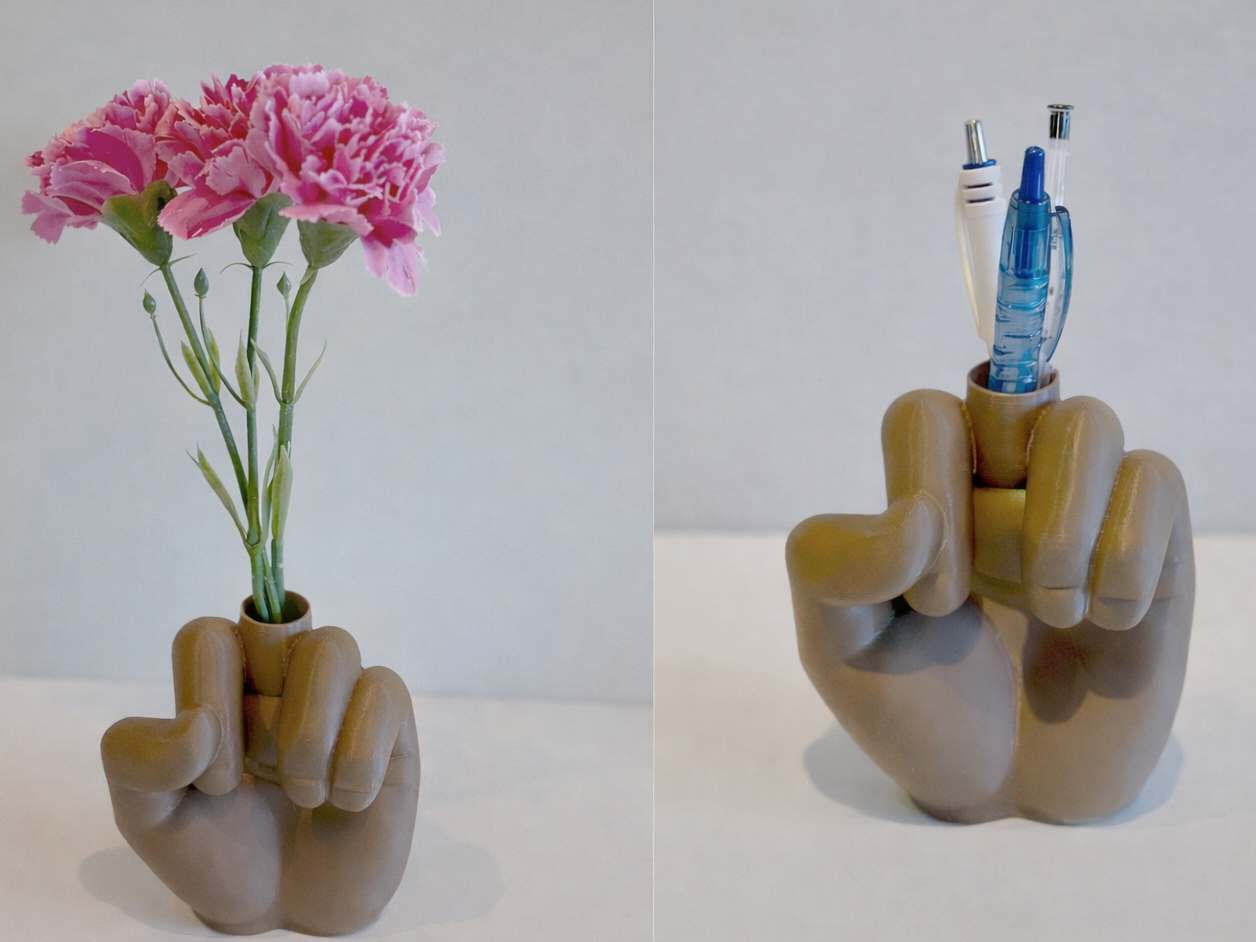 Middle Finger Decoration