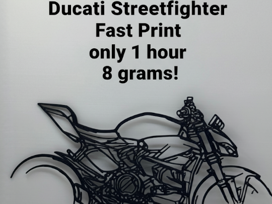 Ducati Streetfighter Silhouette