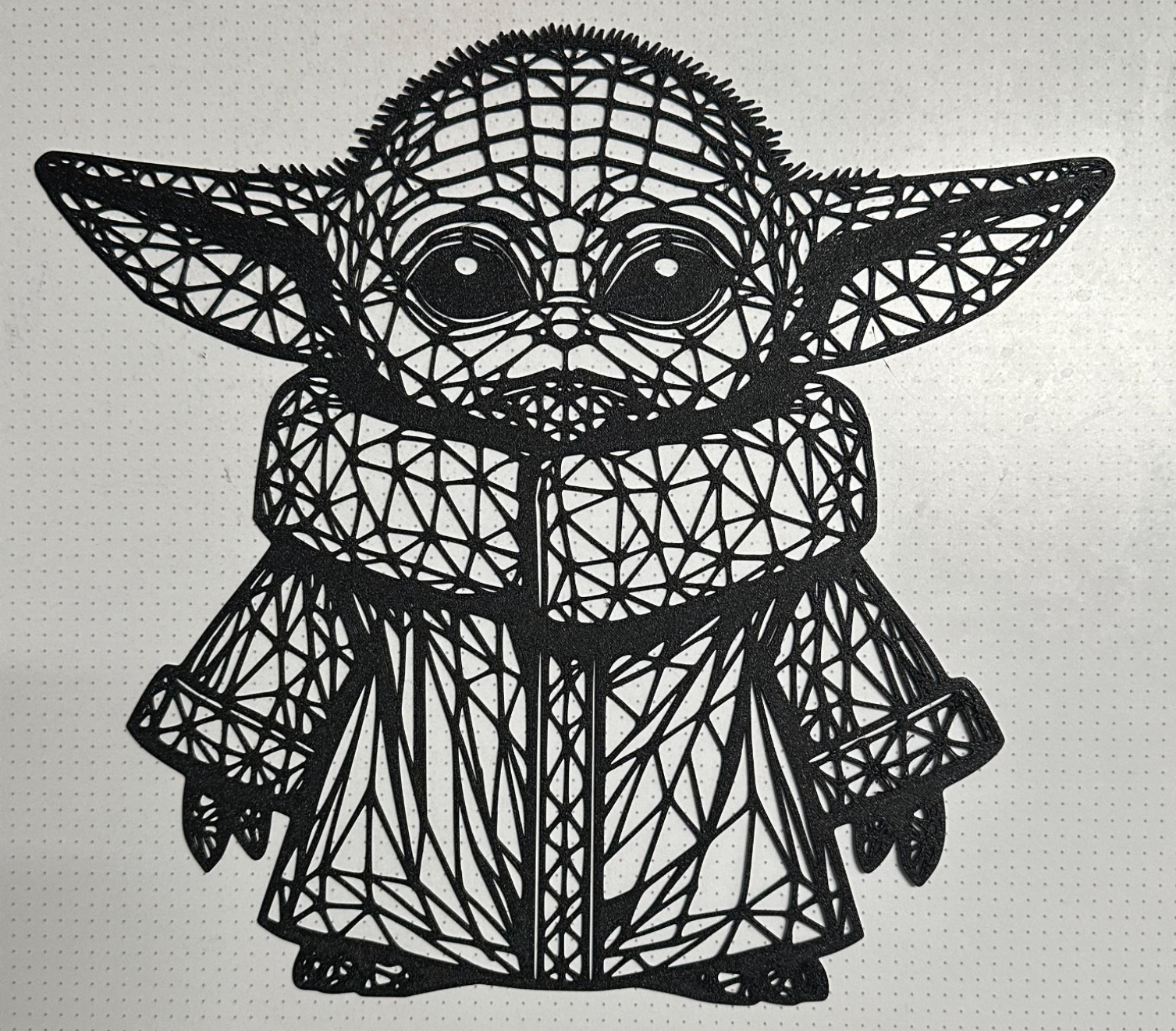 Baby Yoda LineArt / WallArt