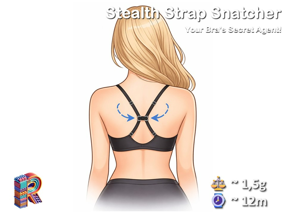 Stealth Strap Snatcher – Your Bra’s Secret Agent!