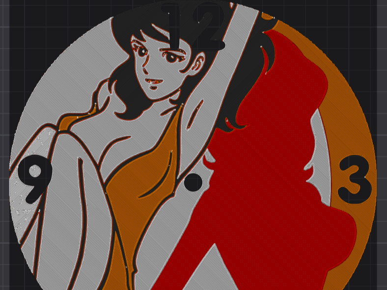 Sfondo Orologio Fujiko