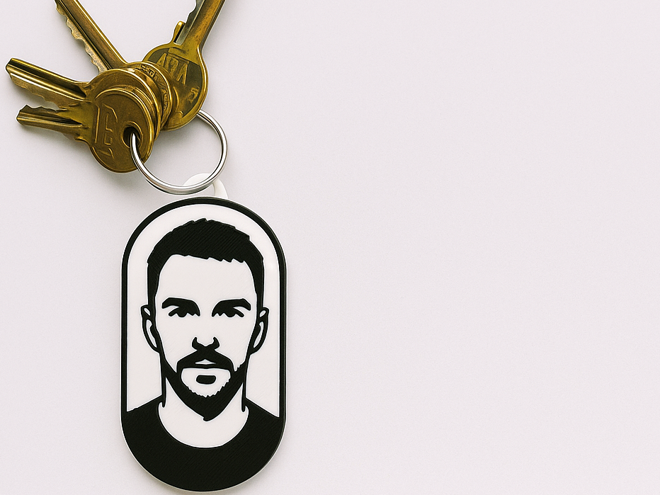 Nicholas Hoult keychain