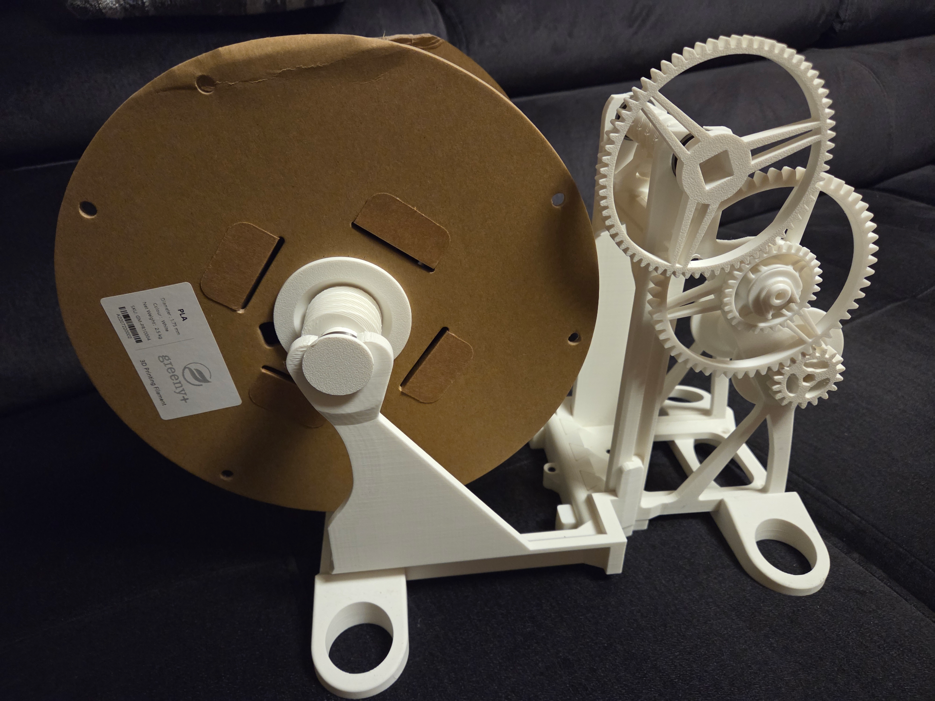 Spool Winder - Split Mainframe for BIG Spools