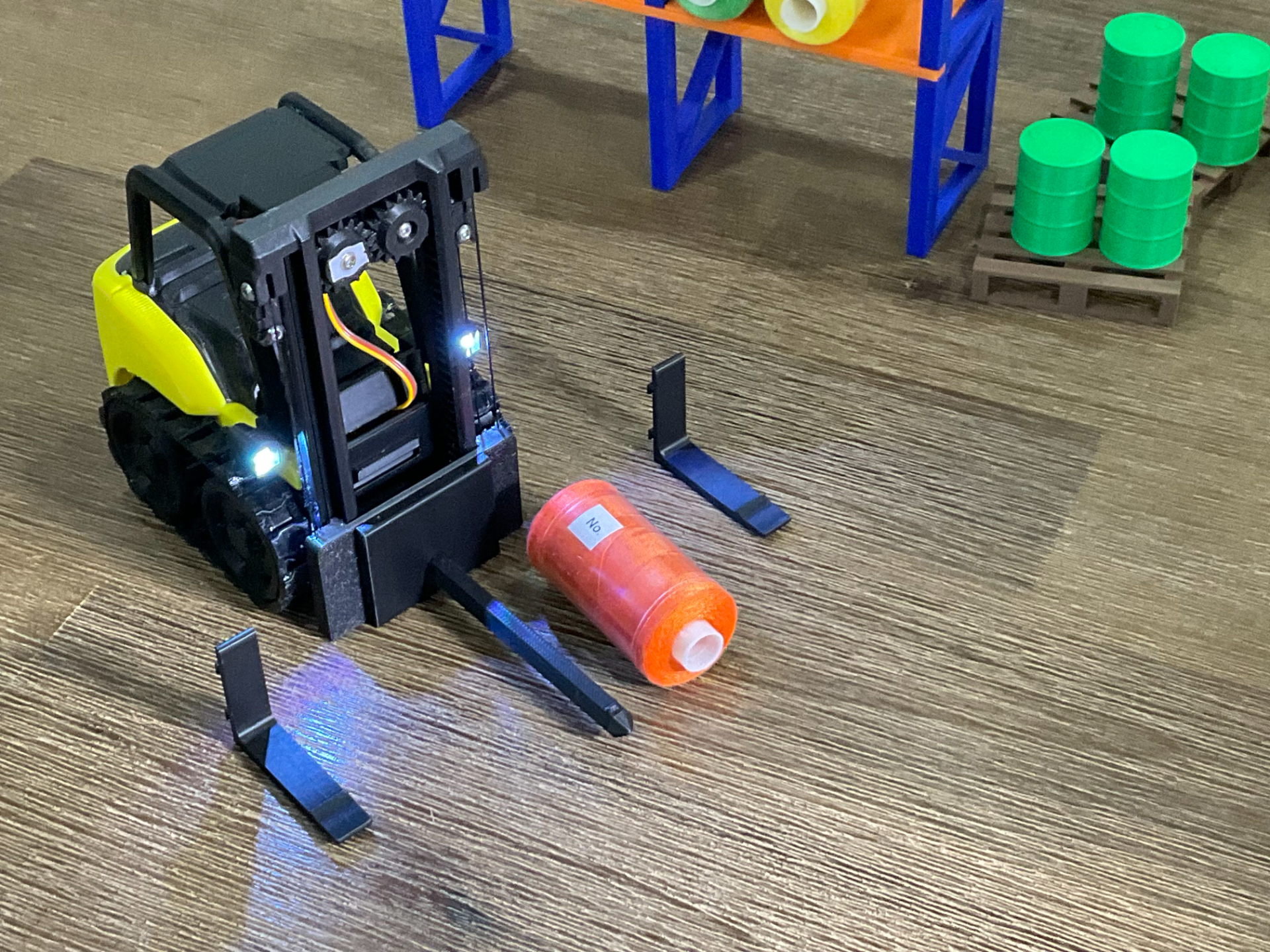 Carpet Attachment for CyberBrick Official Forklift