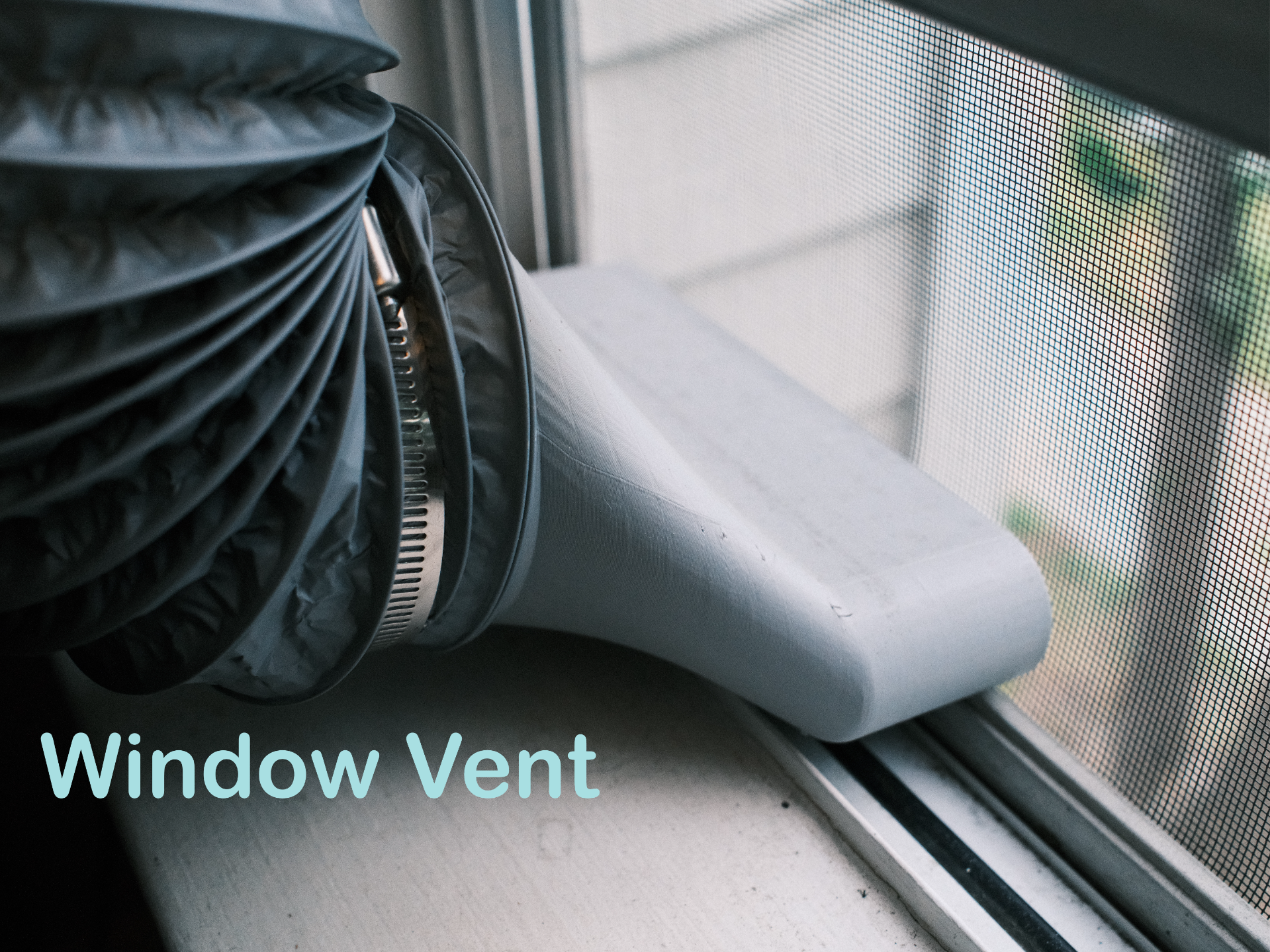 Window Exhaust Vent 100mm