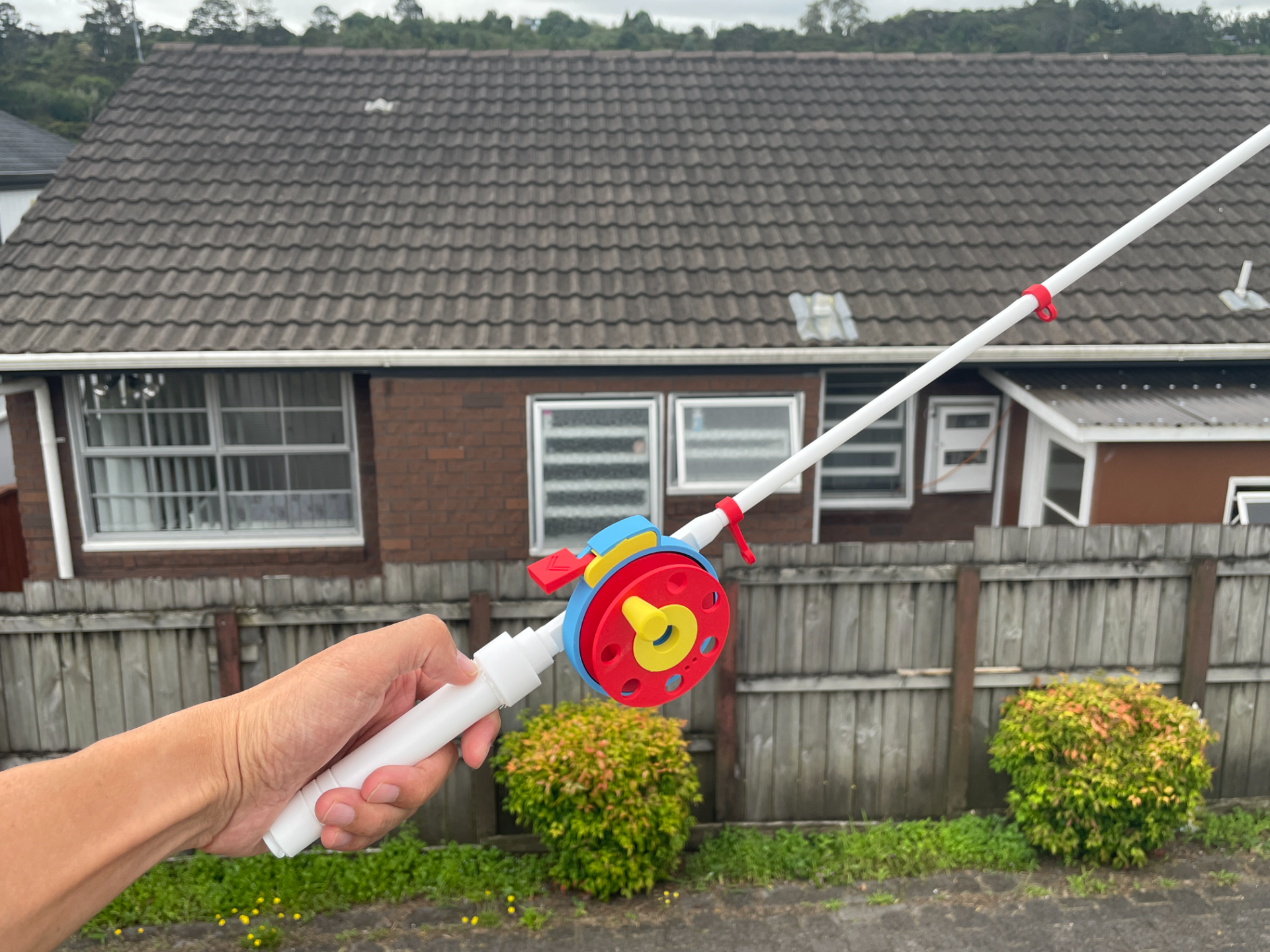 RX-78 fishing rod toy