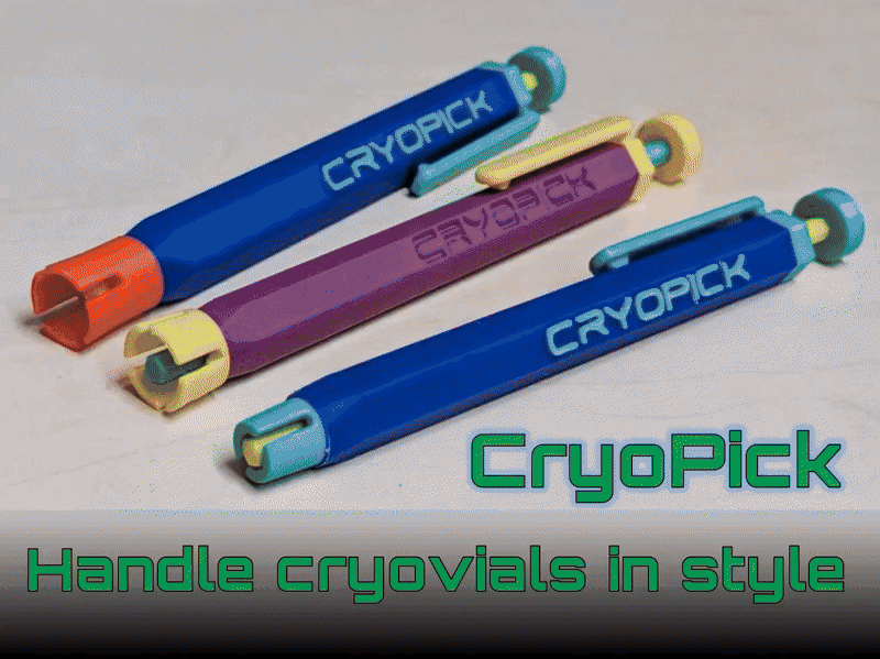 CryoPick: Cryotube / Cryogenic Vial Picker