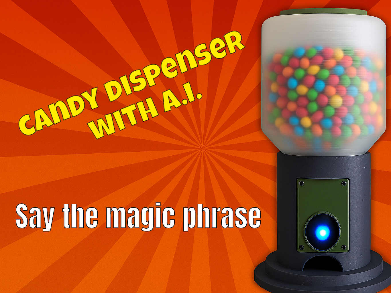 Candy Machine with Voice Recognition