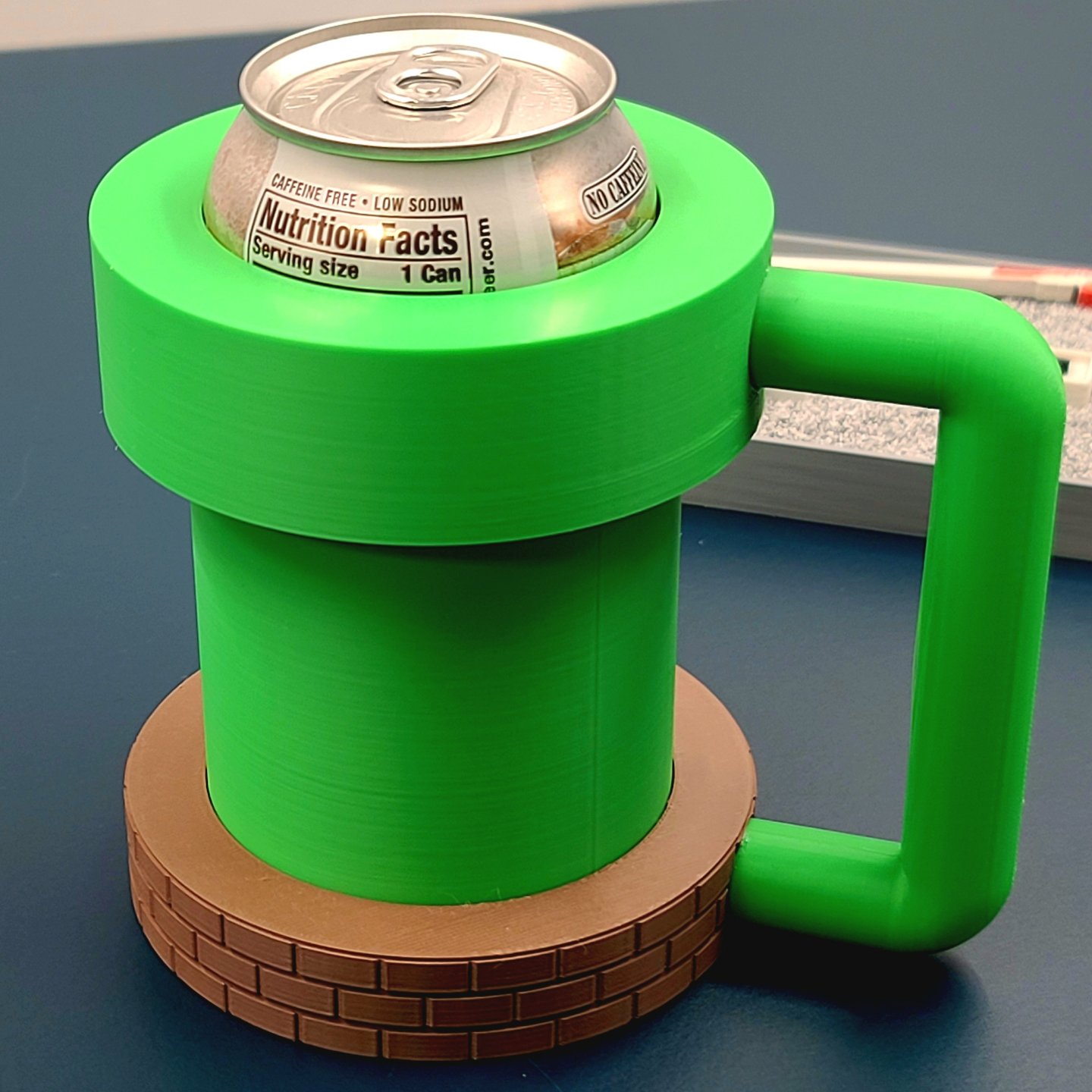 Pipe Coozie- Video Game Inspired Coozie (Can Size)