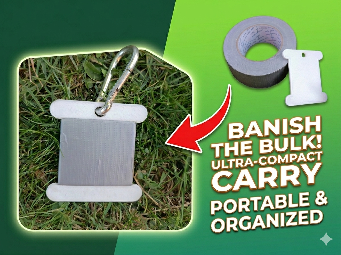 Duct tape holder card