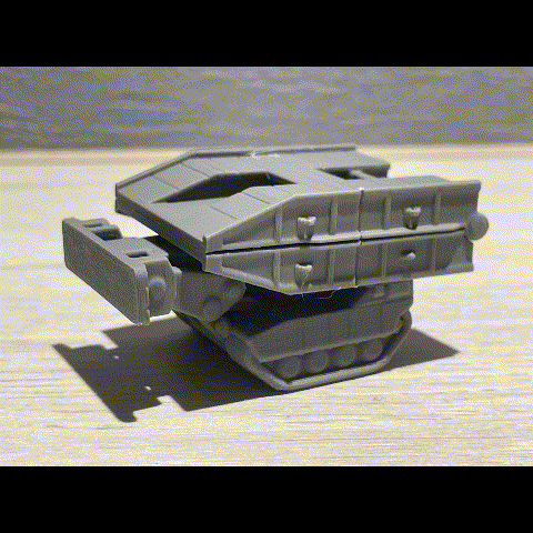 HAN mini Joint Assault Bridge movable tank toy