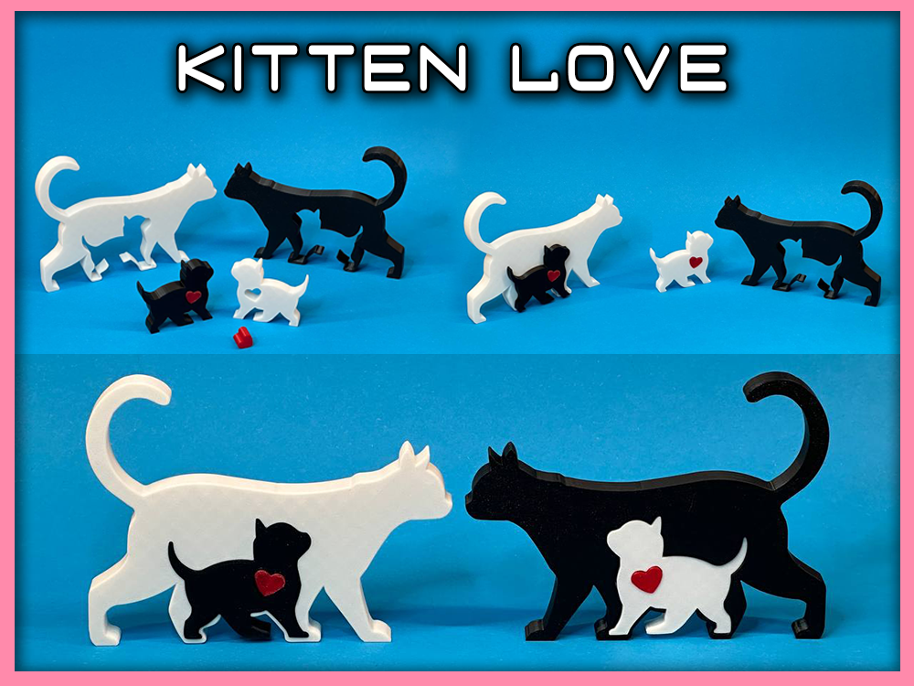 Cat Love - Kitten Love Decoration