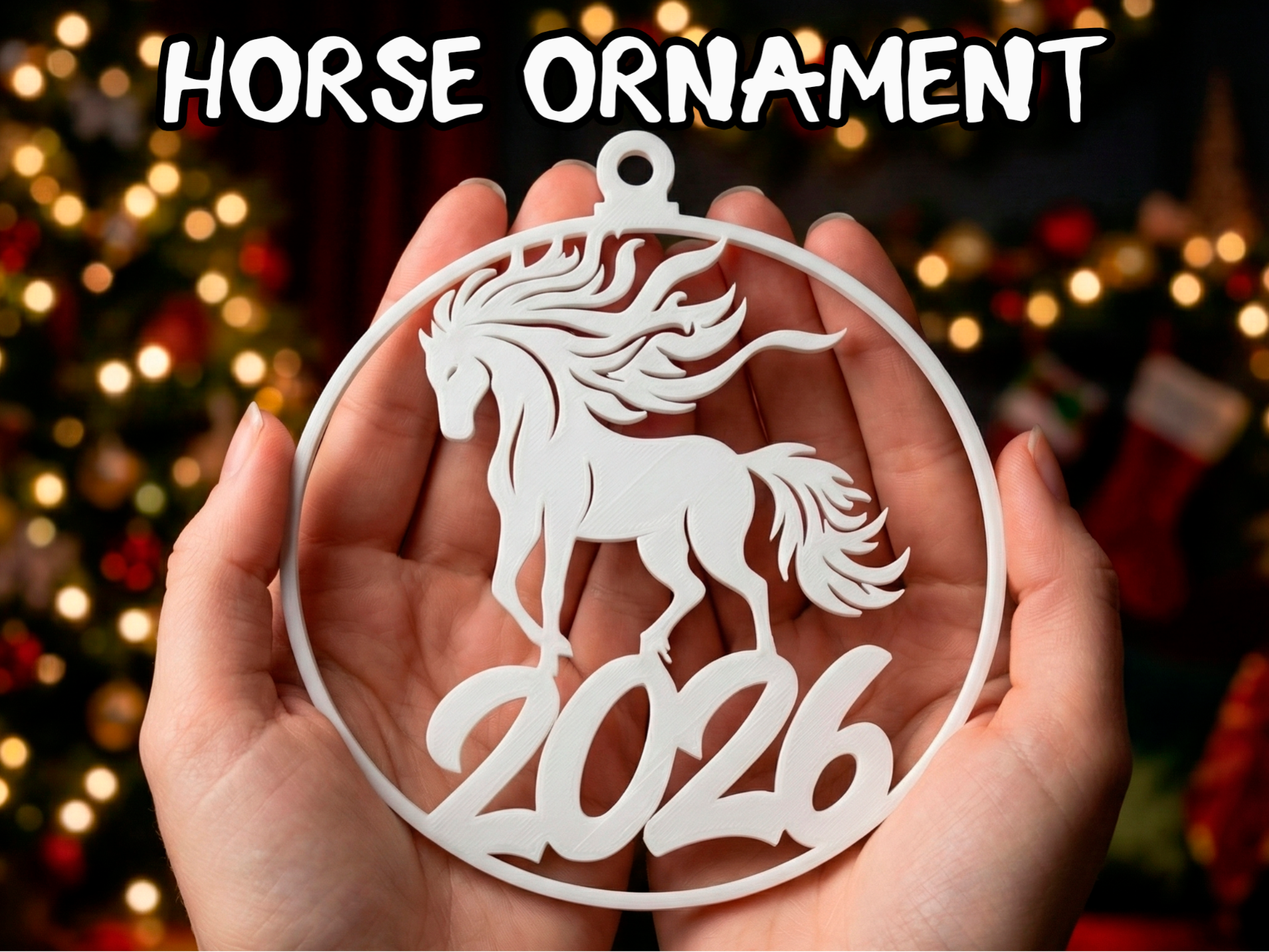 2026 Horse Ornament
