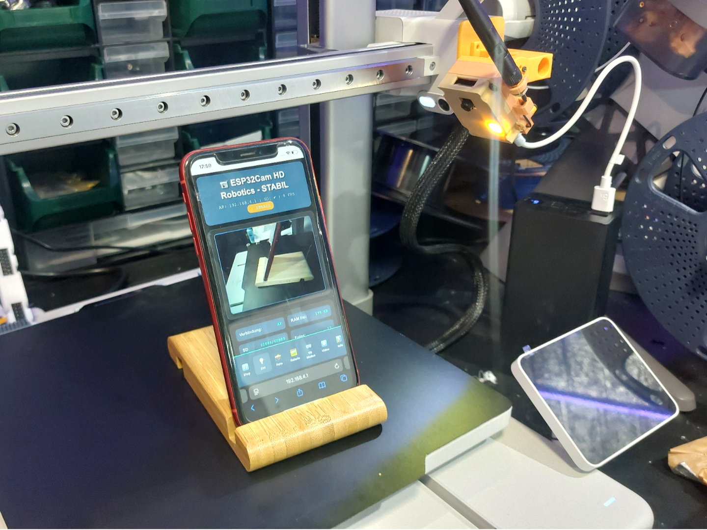 ESP32-CAM A1-Halter STL + DIY Projekt
