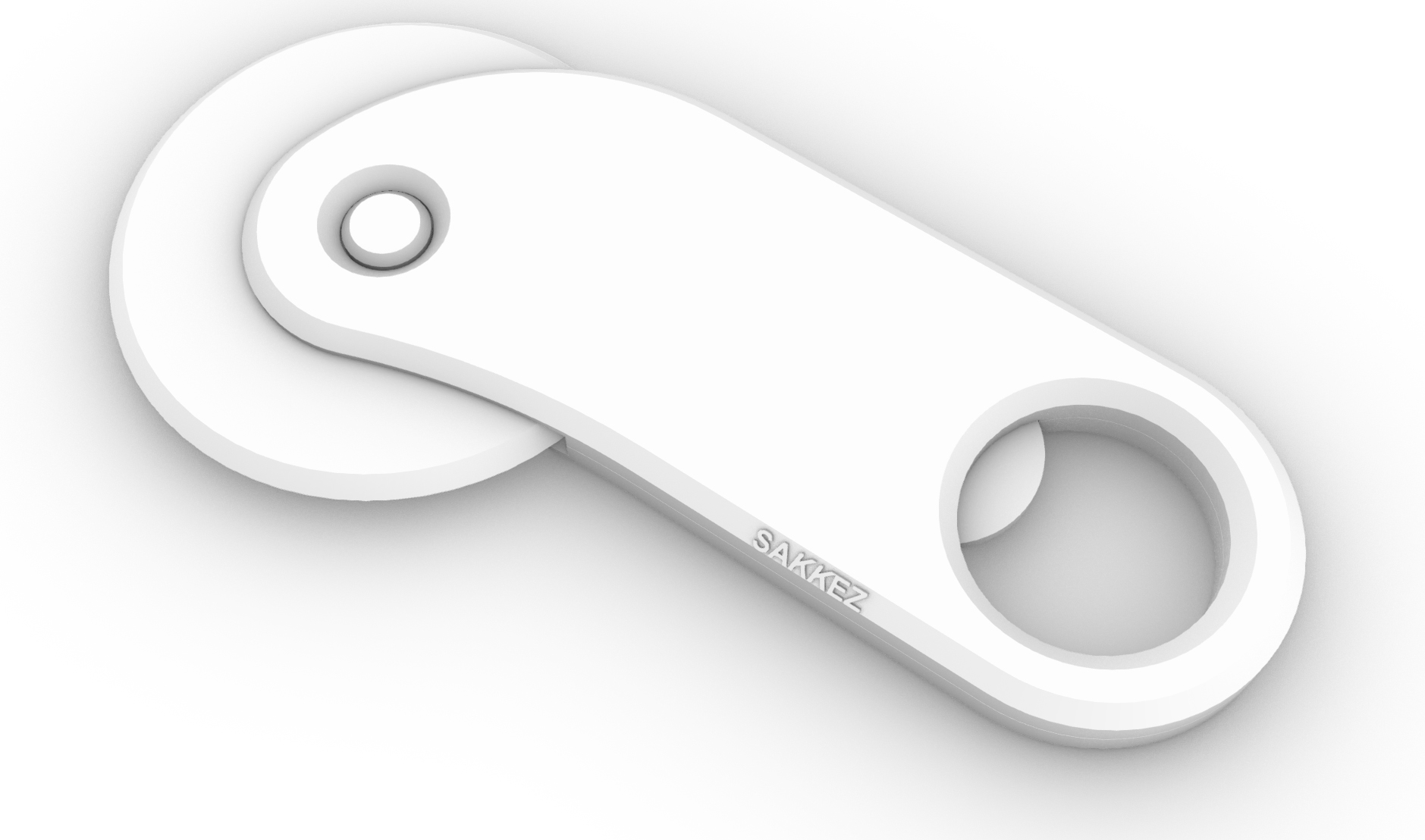 Pizza cutter with bottle opener