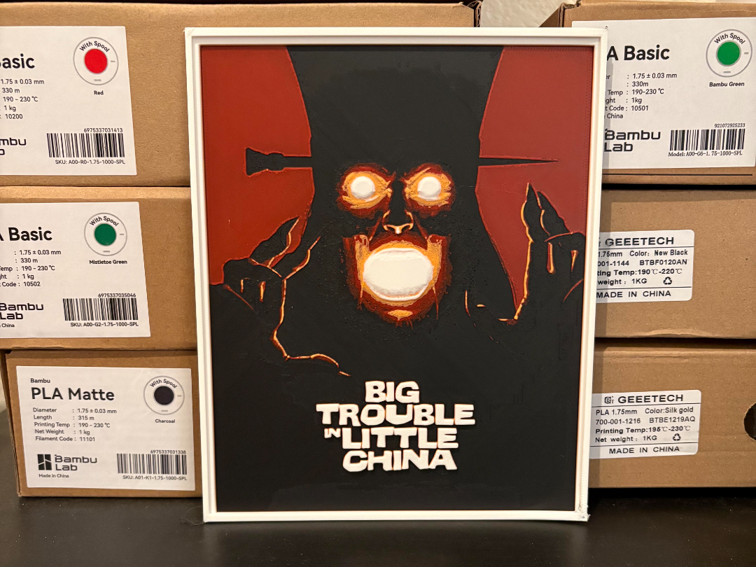 Big Trouble in Little China Hueforge