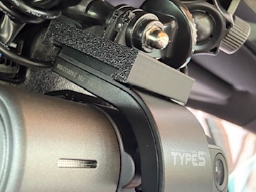 TypeS T401 Dashcam to gopro mount