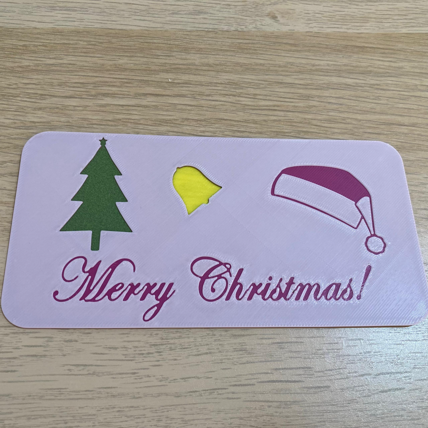 Merry Christmas Greeting Card