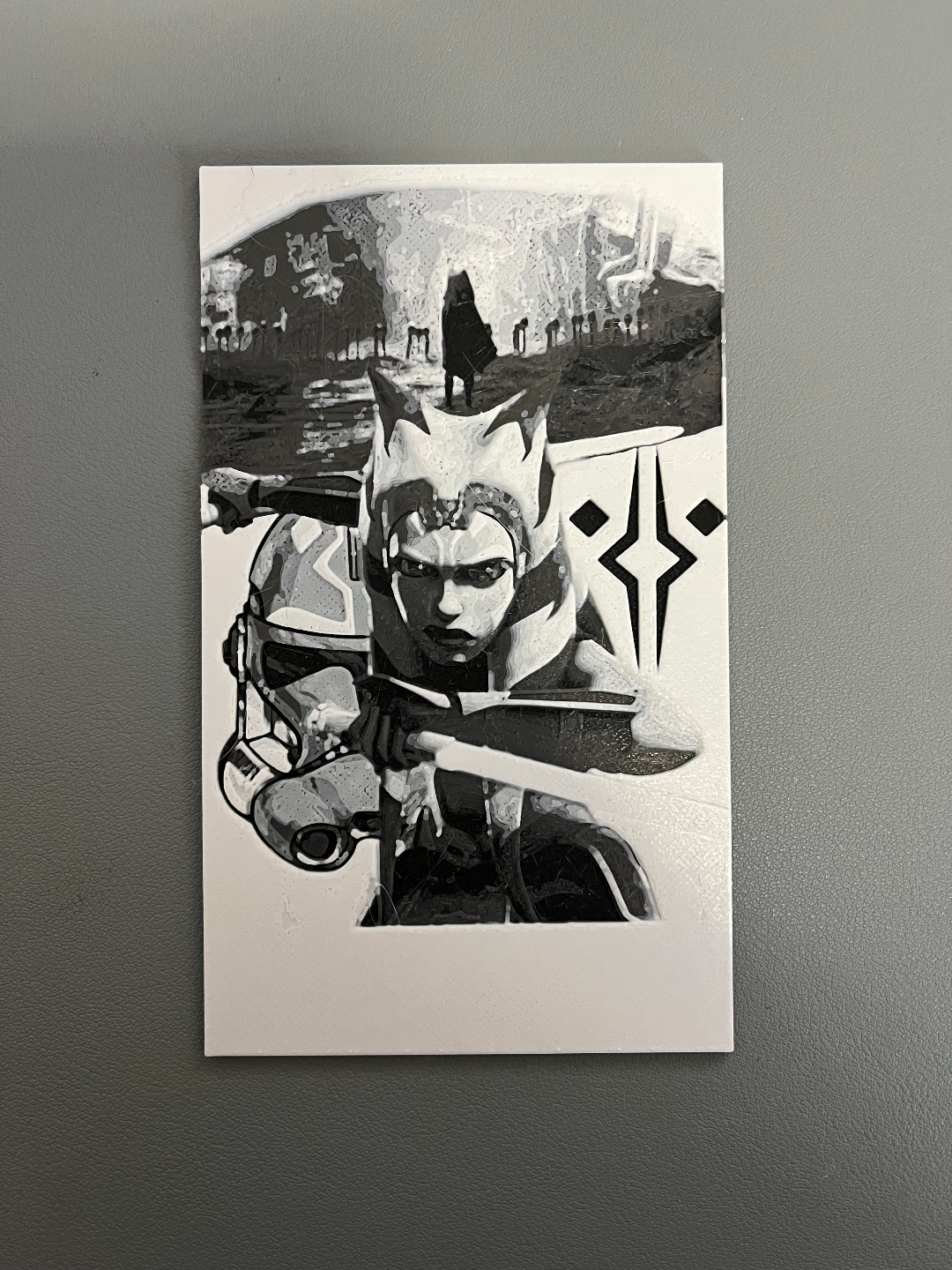 Ahsoka Tano - Star Wars HueForge