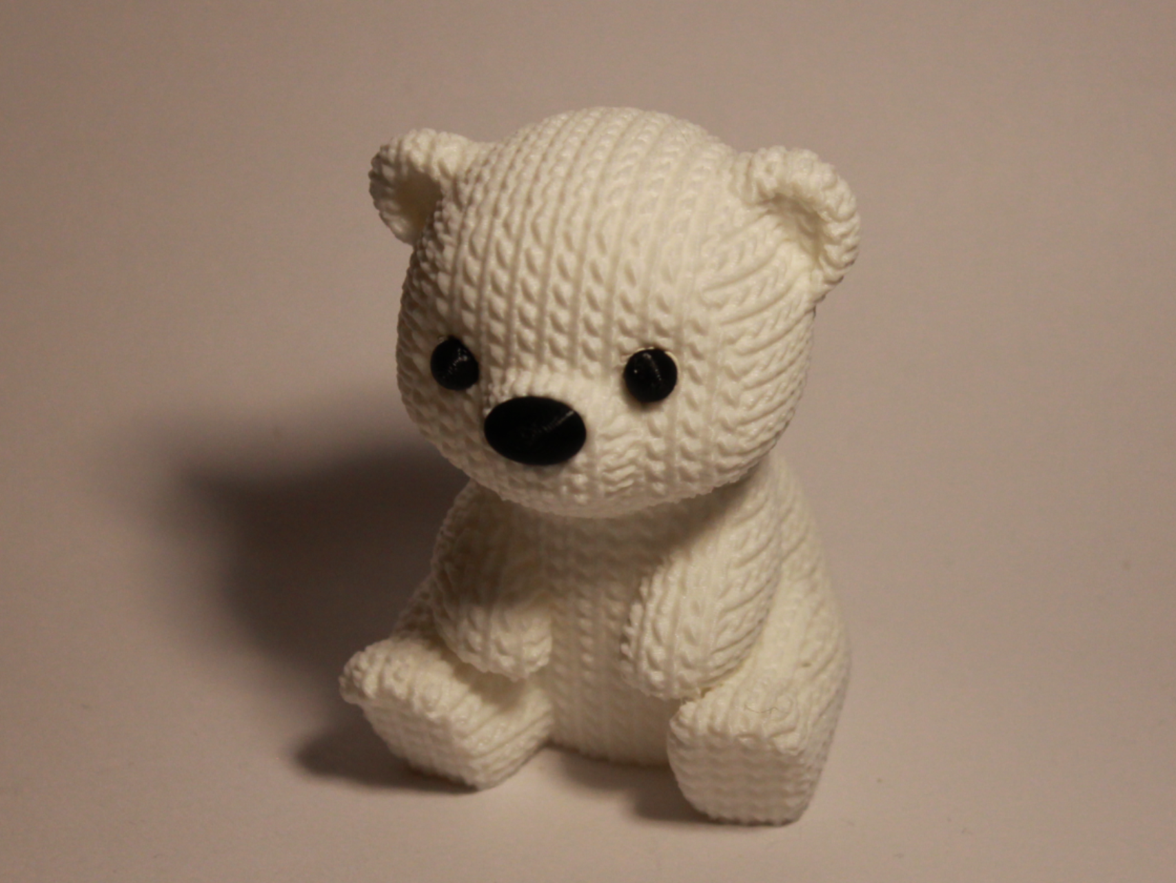 Knitted Polar Bear | No AMS required