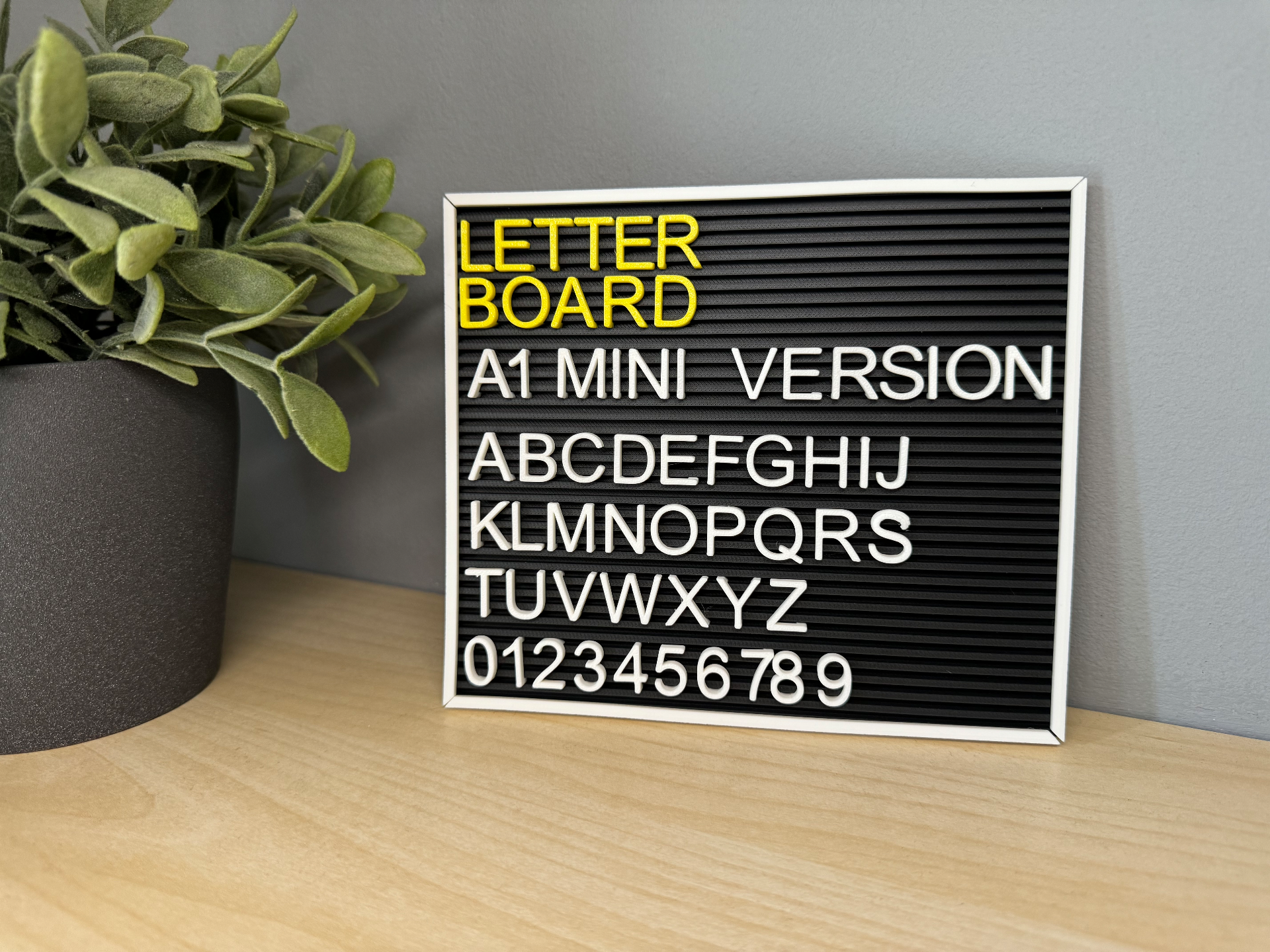 Mini Letterboard (A1 Mini Compatible)