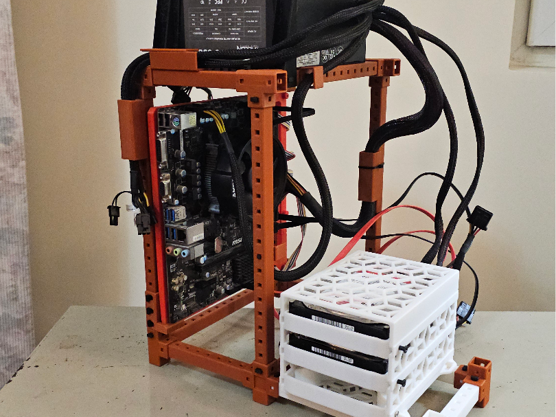Home Racker micro ATX server rack