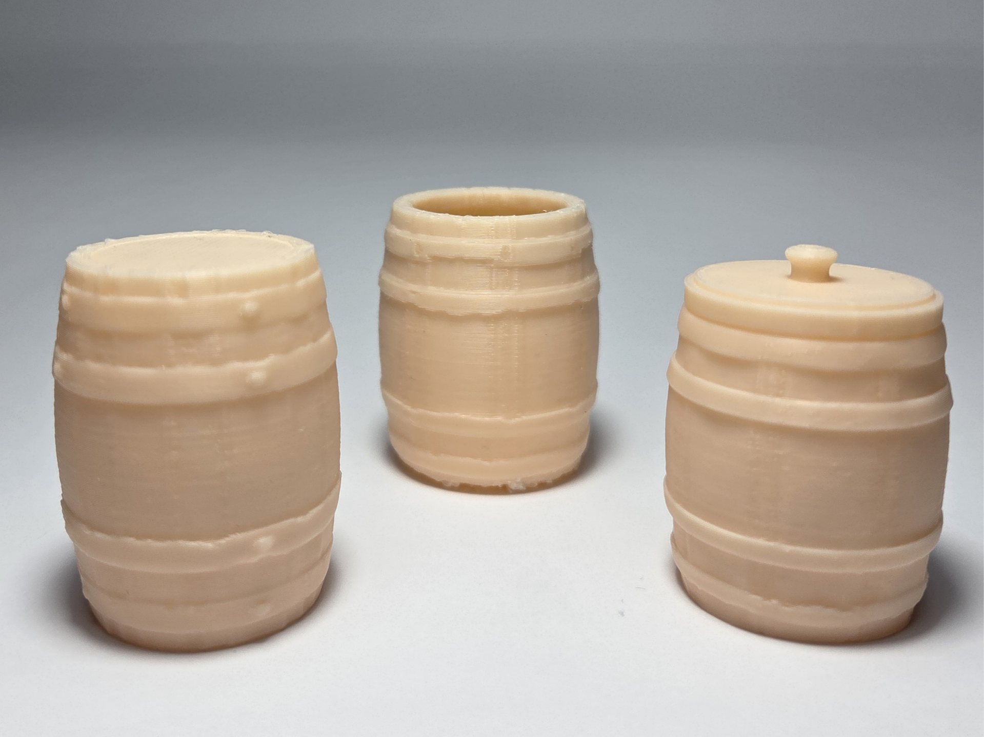 Fantasy Barrel Pack (3pcs) – 3-Pack DND Terrain