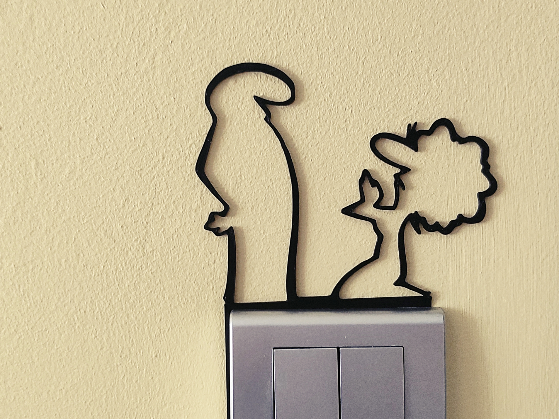 Funny Light Switch Gadget – La Linea Balum 87