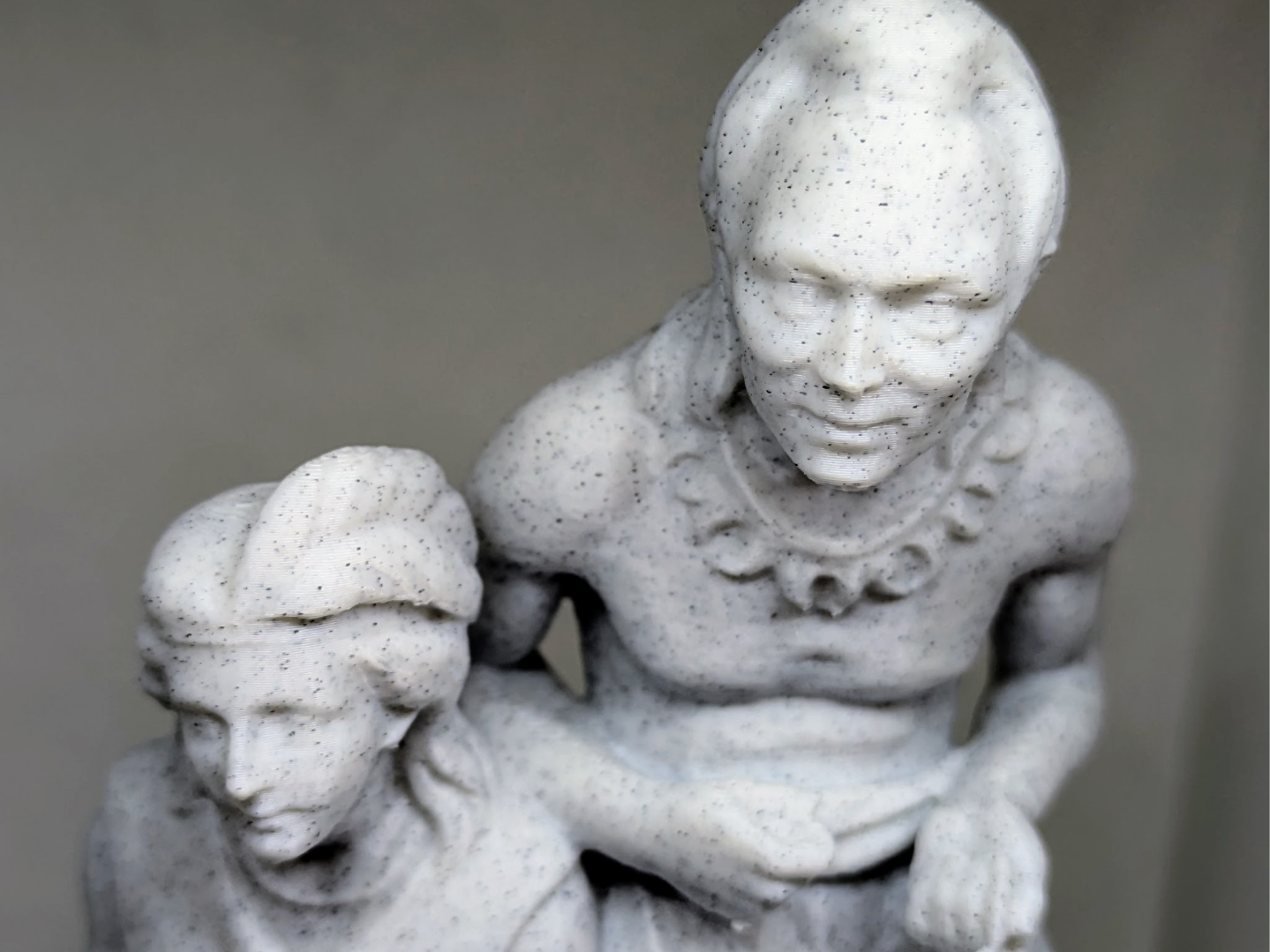 Edmonia Lewis' "Old Arrow Maker"