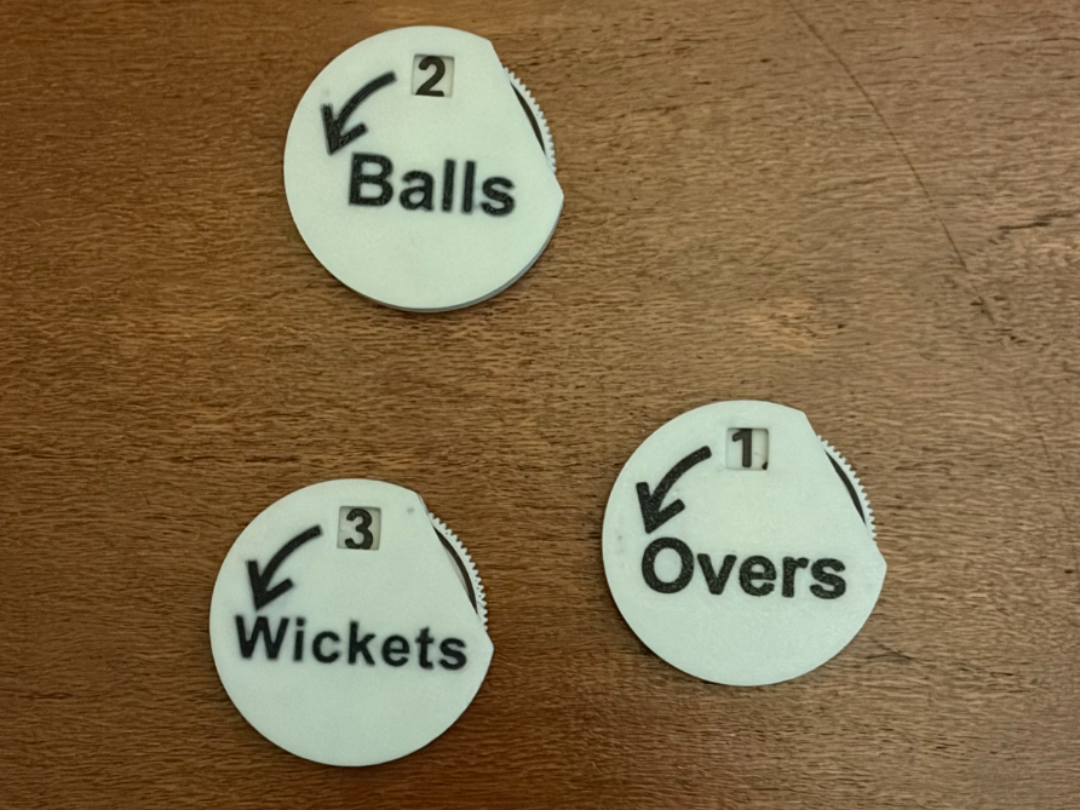Cricket umpire counter collection