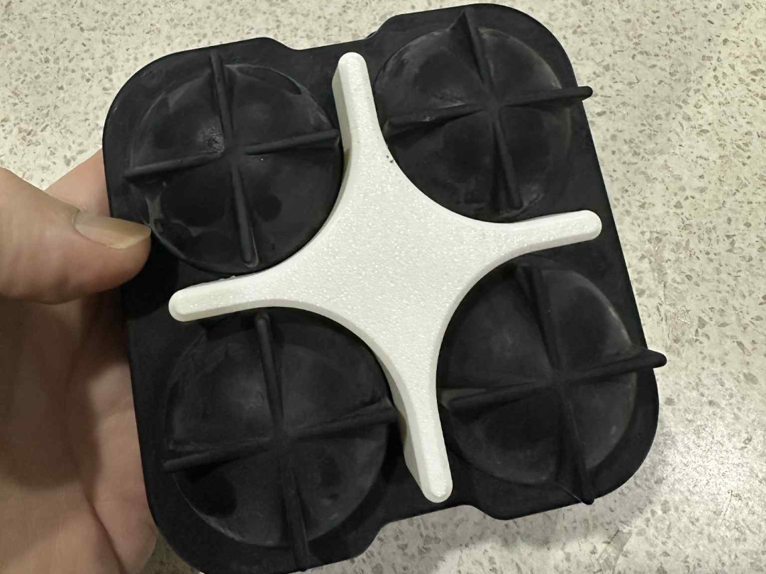 Support for Silicone Ice Tray Mould