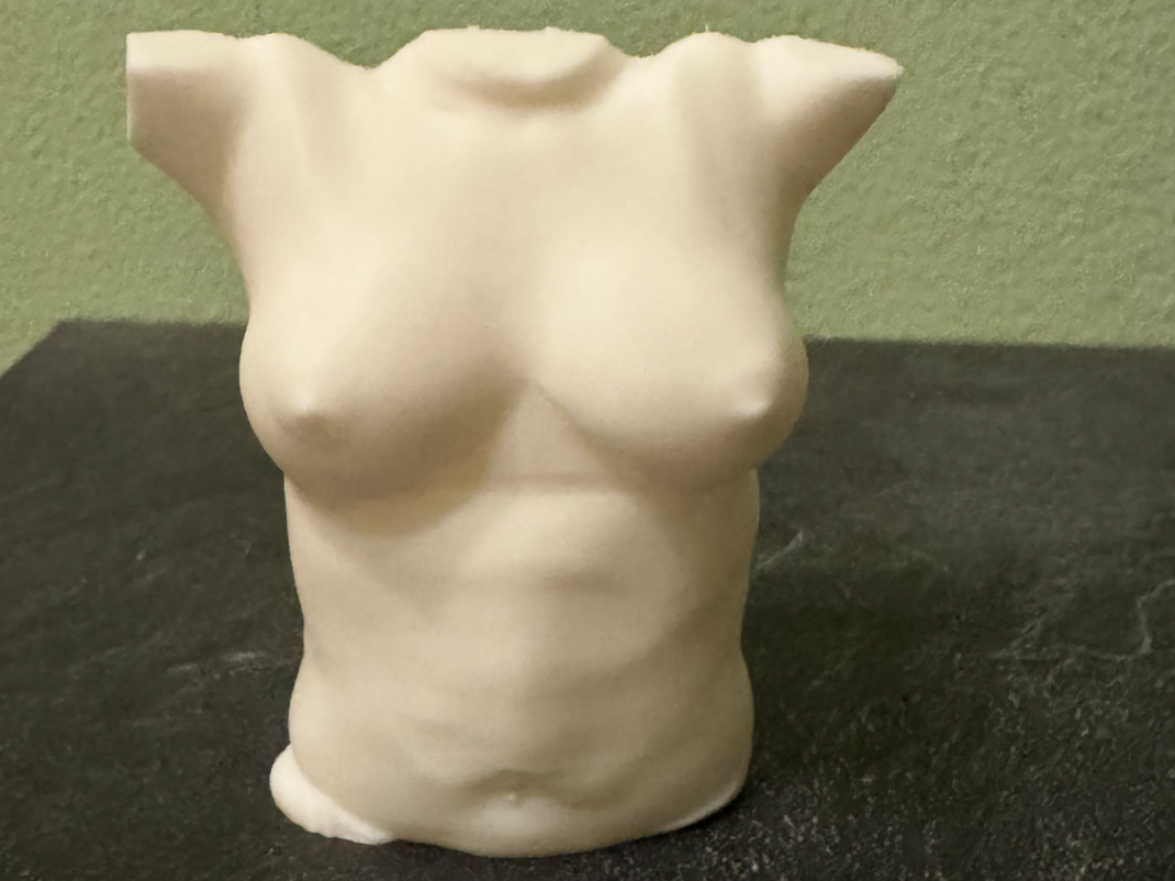 Büste/Skulptur Oberkörper Frau oben ohne