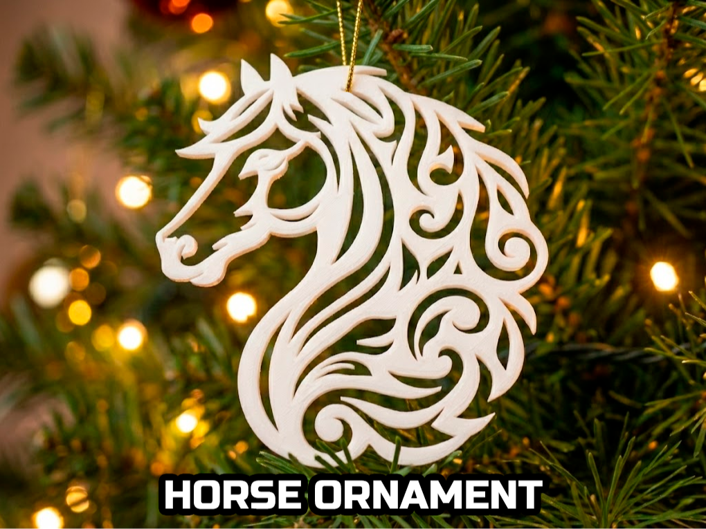 Horse ornament