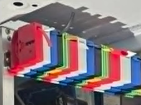 DIN Rail Heat Shrink Dispenser Stackable