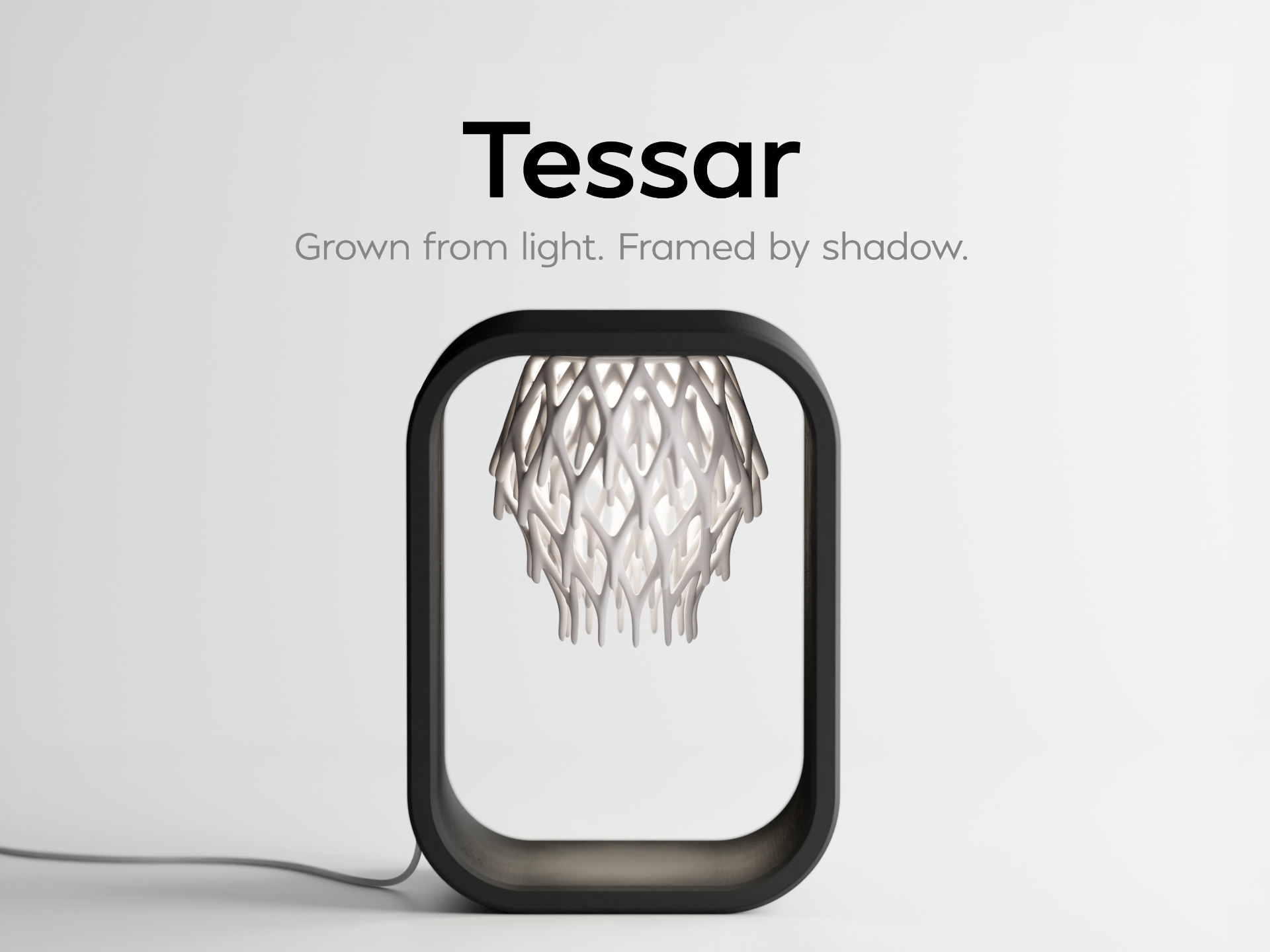 Tessar – Grown from light. Framed by shadow.