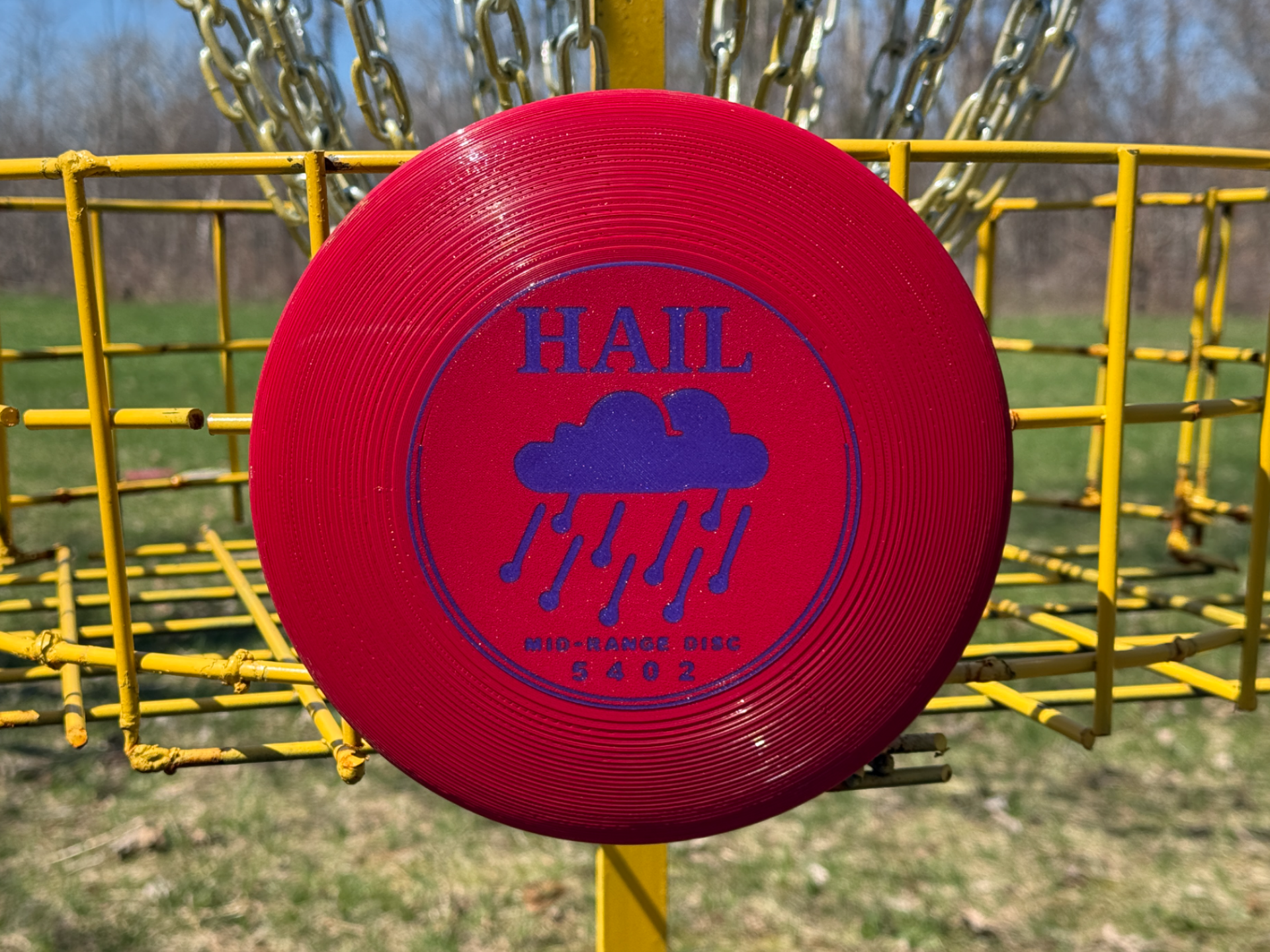 Disc golf mid-range disc V2