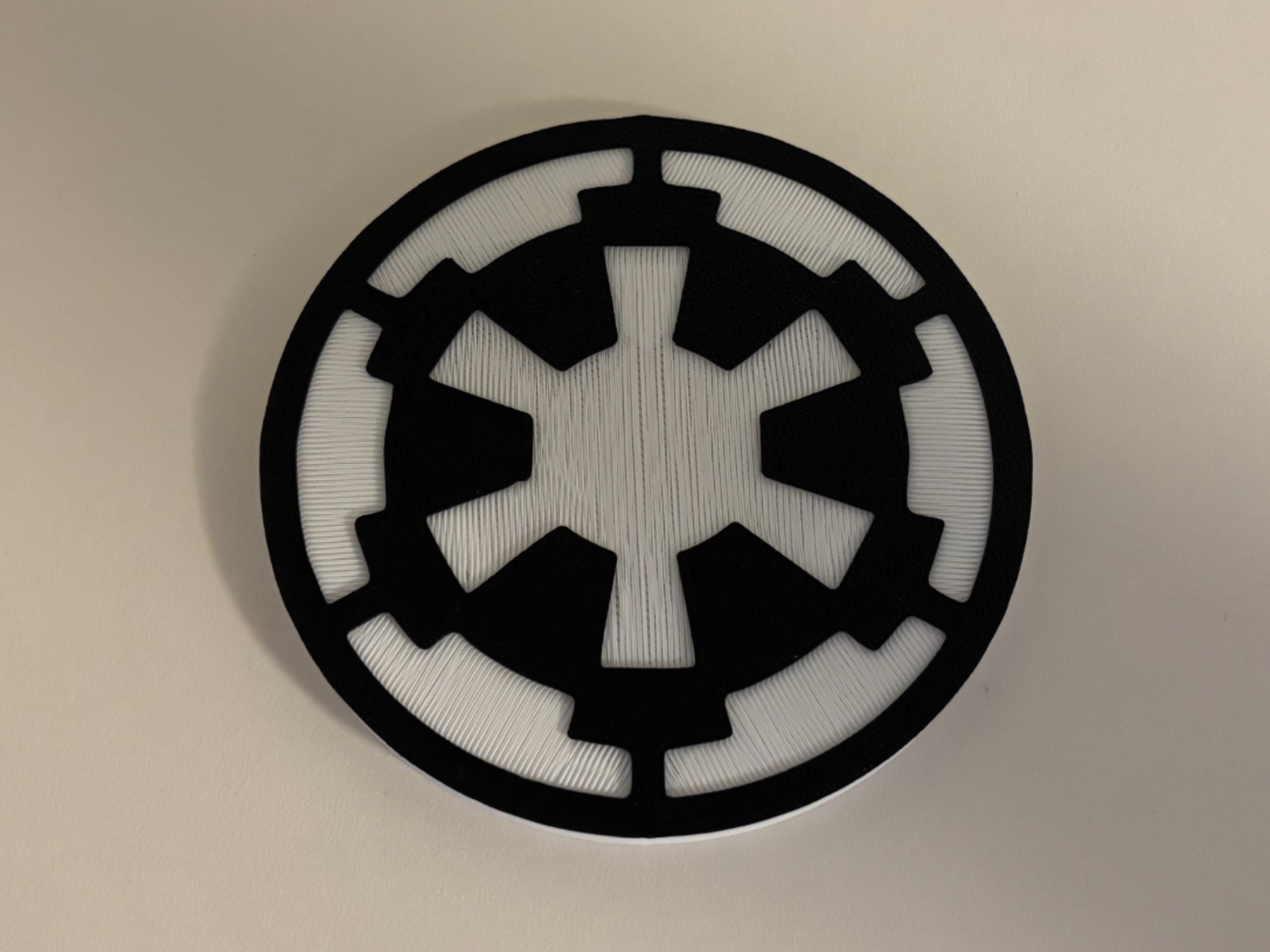 Star Wars Galactic Empire over Tesla Logo Cover