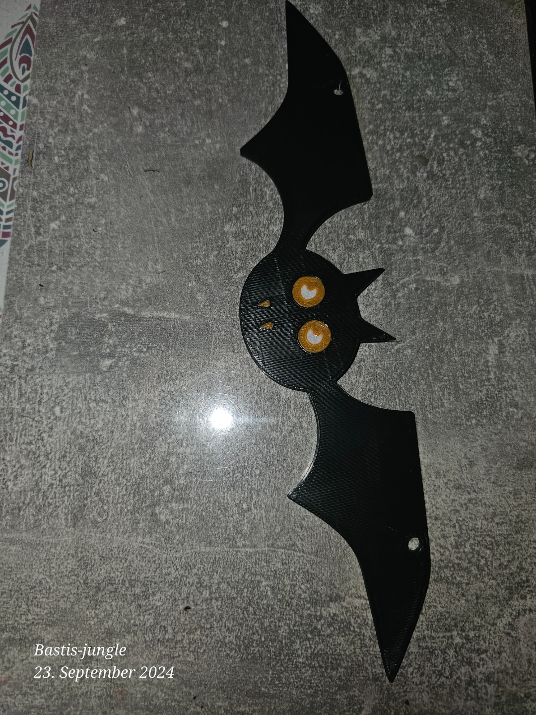 Kleine Fledermaus / Fensterdeko