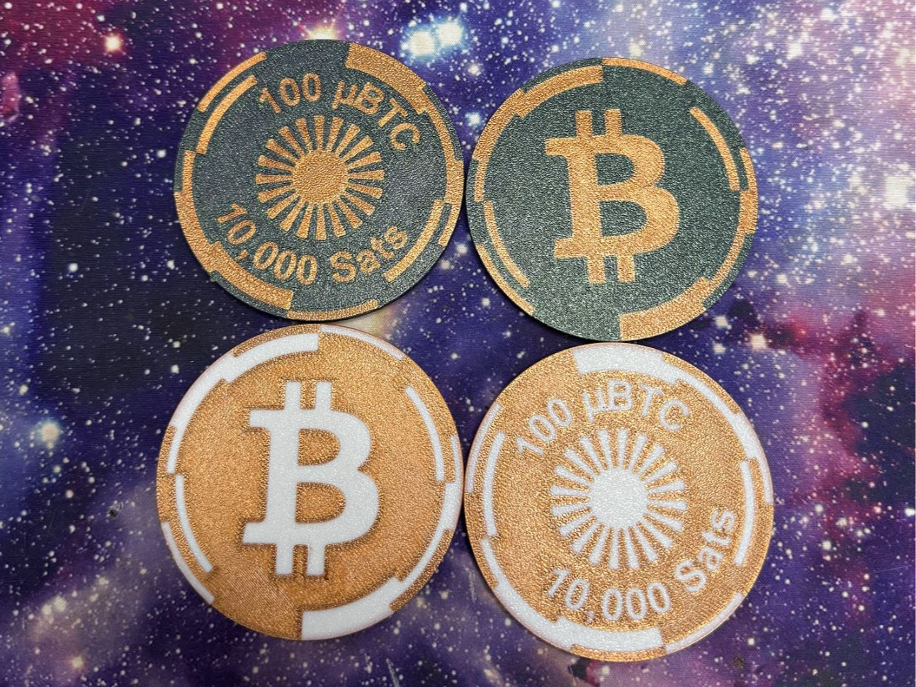 Bitcoin Commemorative Coins - Two Styles