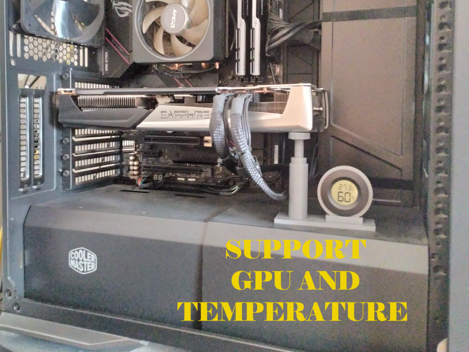 Support GPU and tempra / Supporto GPU e temperatur