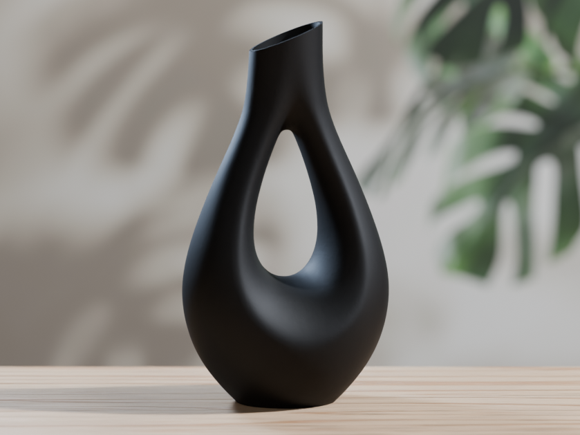 Elegant Teardrop Vase