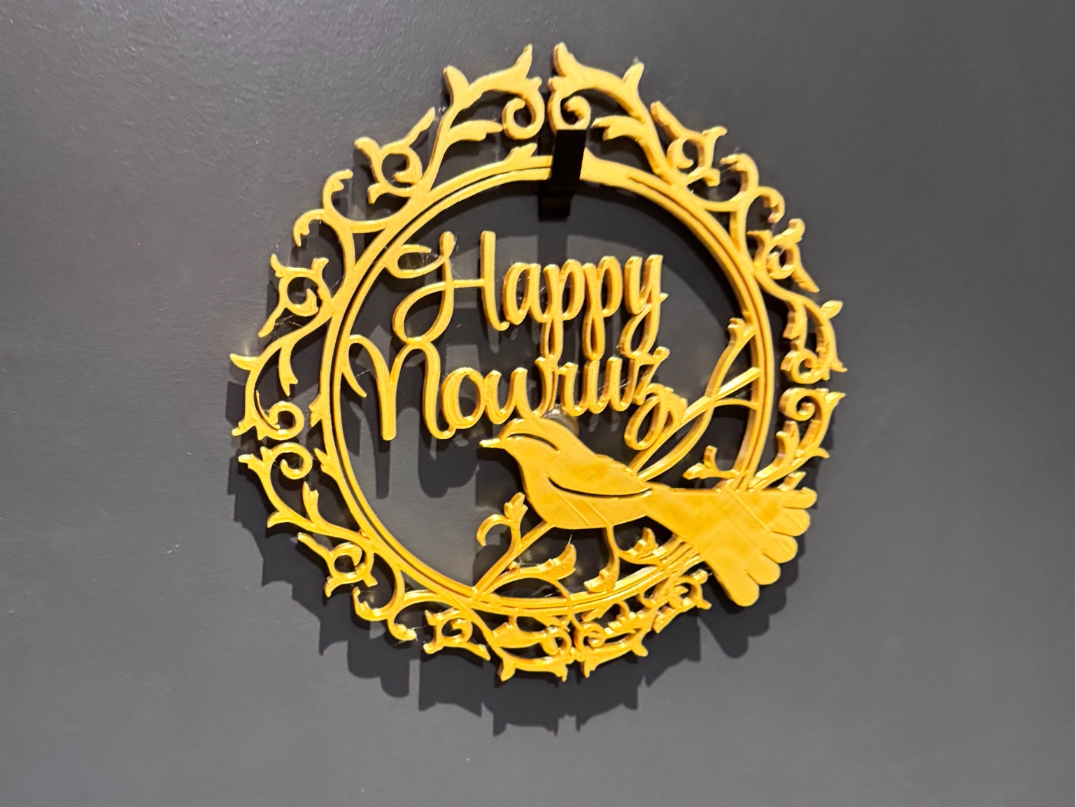 Happy Nowruz Sign / Wall Mount / Hanger