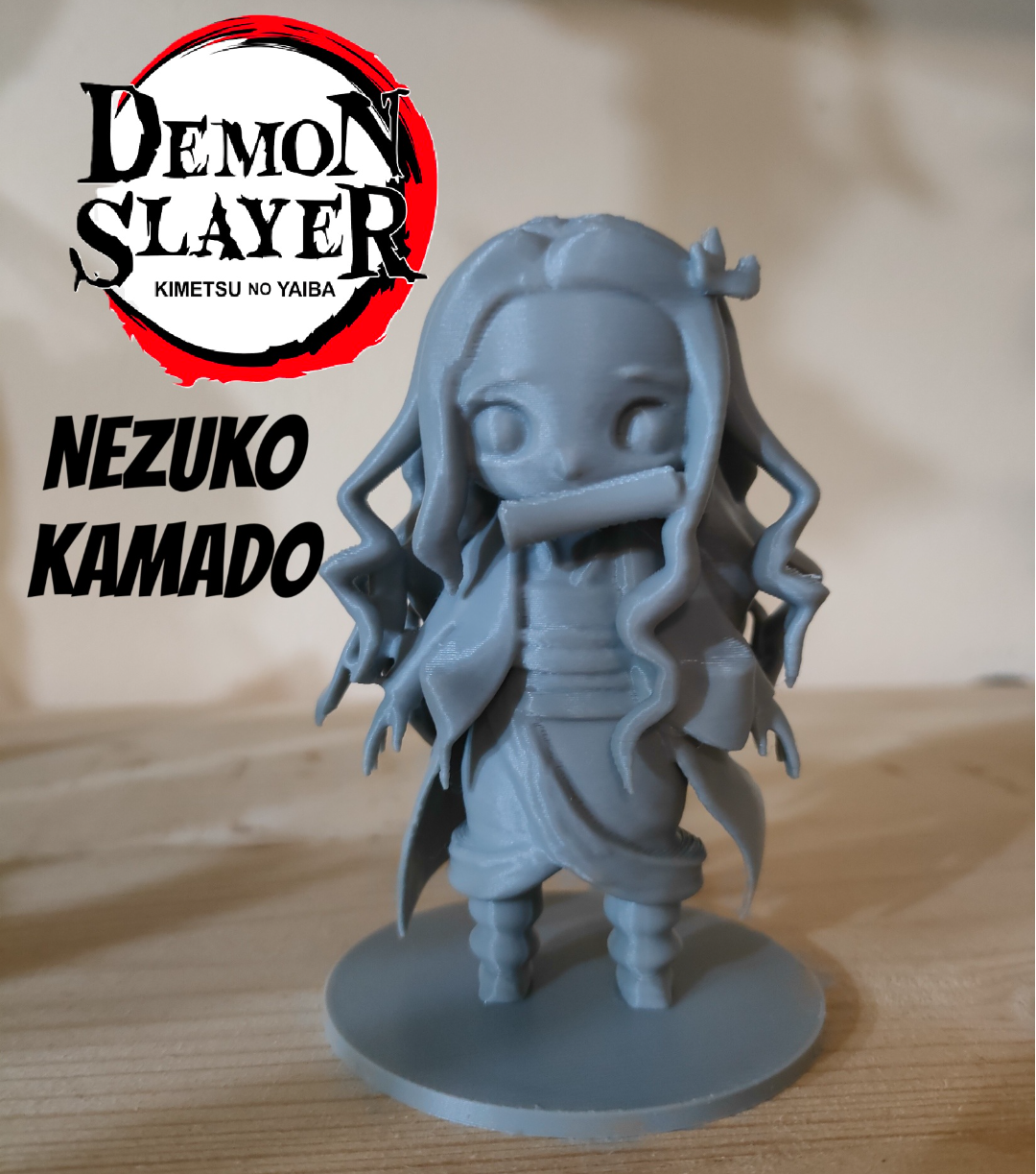 Nezuko Kamado - Miniatura Chibi - Demon Slayer