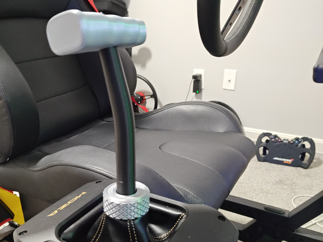 Moza AB9 Active shifter classic shift knobs & rod