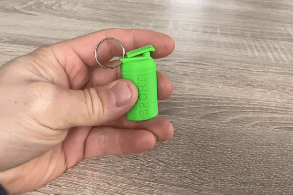 Fitness gym shaker pendant