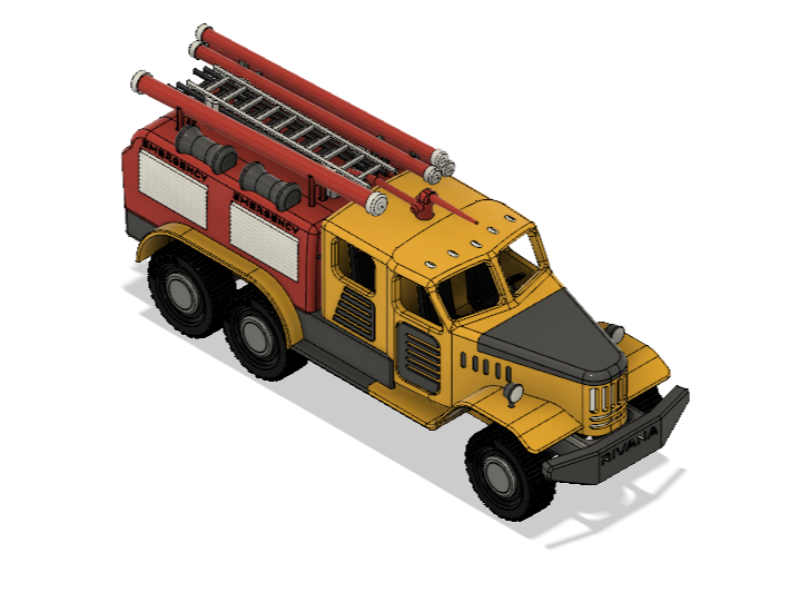 fire truck small parts 1