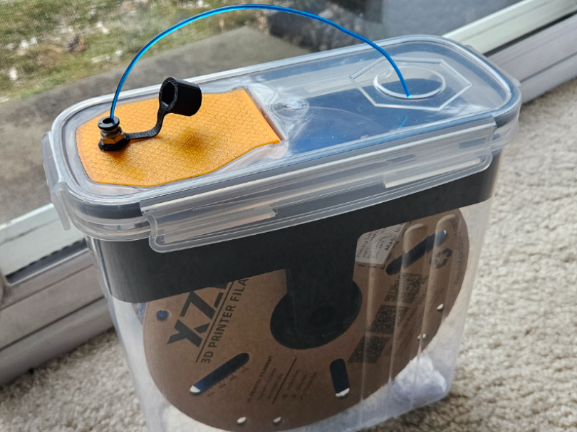 Dry Box Spool Holder, Lid Cover and PC4-M10 Cap